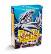 Dragon Shield 60ct mini Silver Matte Sleeves