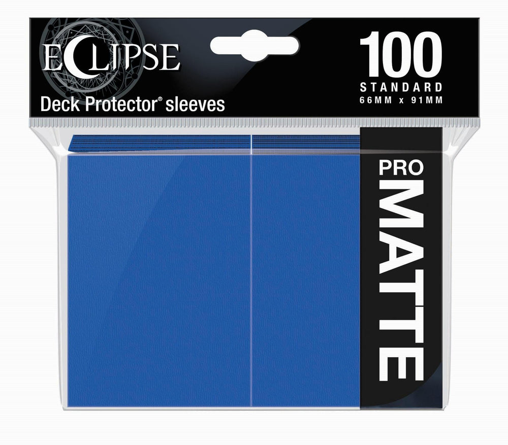 Ultra Pro Sleeves Eclipse Matte Pacific Blue 100-Count
