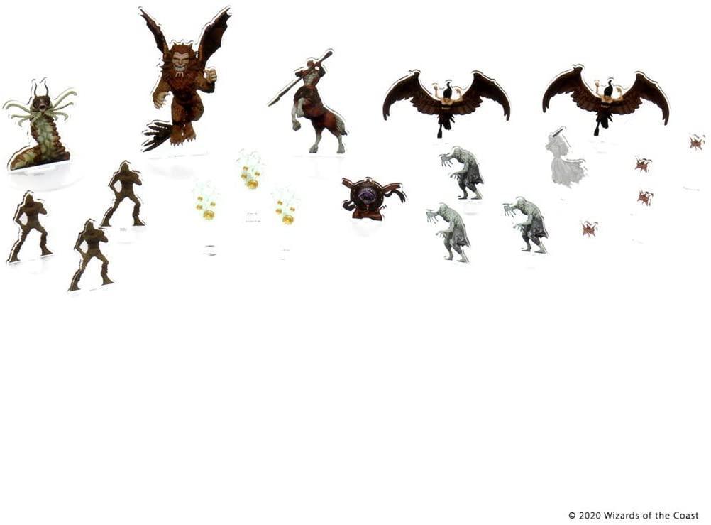 D&D Idols of the Realms Essentials 2D Miniatures Monster Pack 1