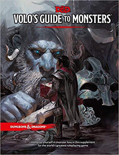 D&D Volos guide to Monsters Book