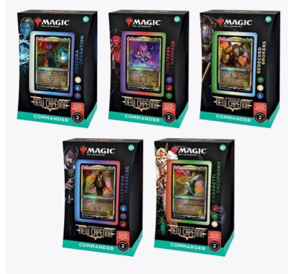 New Capenna Commander Decks