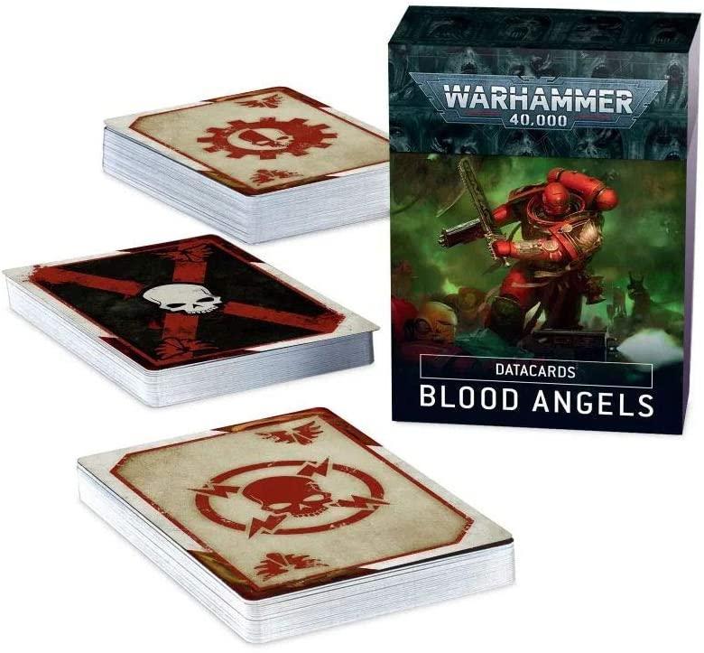 Warhammer 40k Blood Angles Datacards