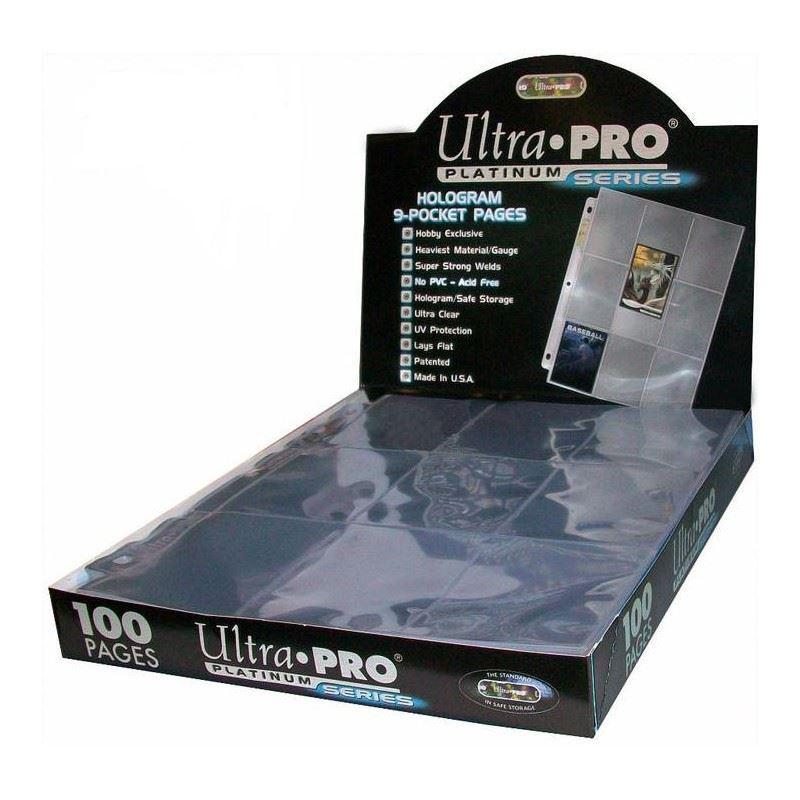 Ultra Pro 9 pocket protector sheet