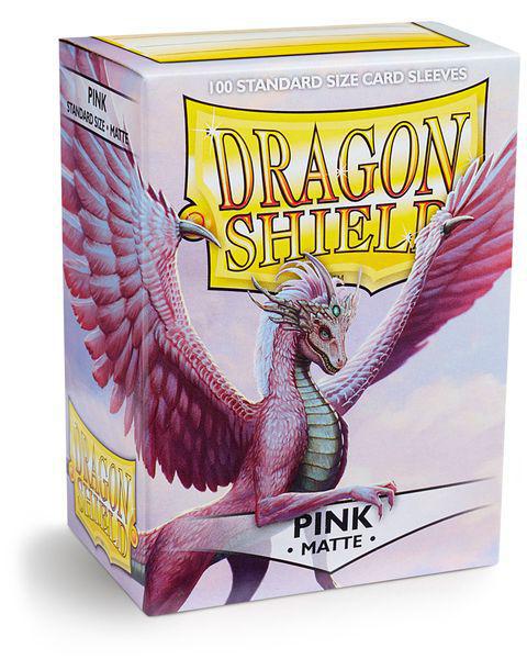 Dragon Shield Standard Size 100 Ct - Pink Matte