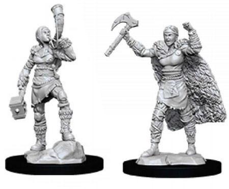 D&D Nolzur's Marvelous Unpainted Miniatures: W12 Female Human Barbarian