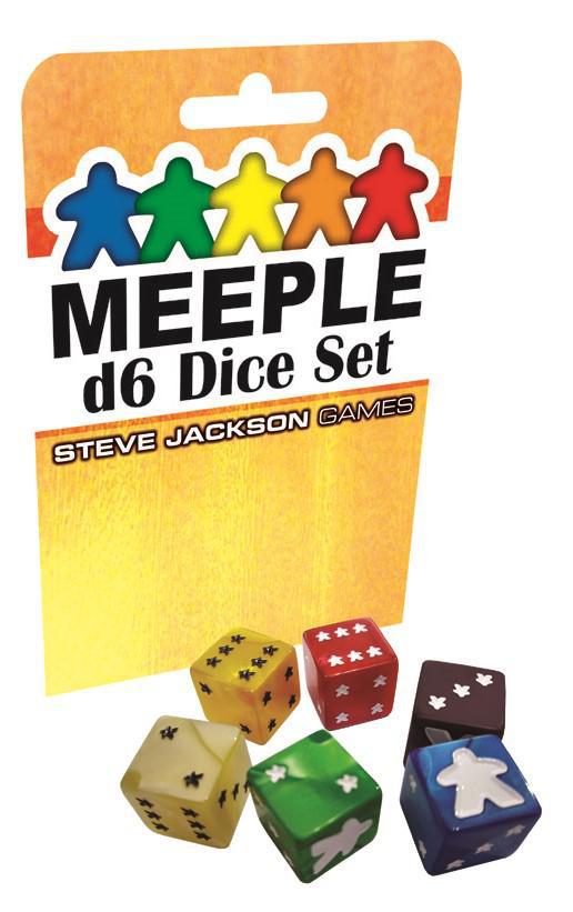 Meeple D6 Dice Set