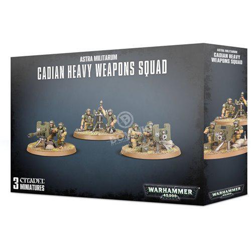 Warhammer 40K Astra Militarum Cadian Heavy Weapon Squad