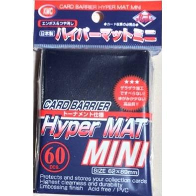 KMC Small Sleeves USA Pack Hyper Matte Blue 60-Count
