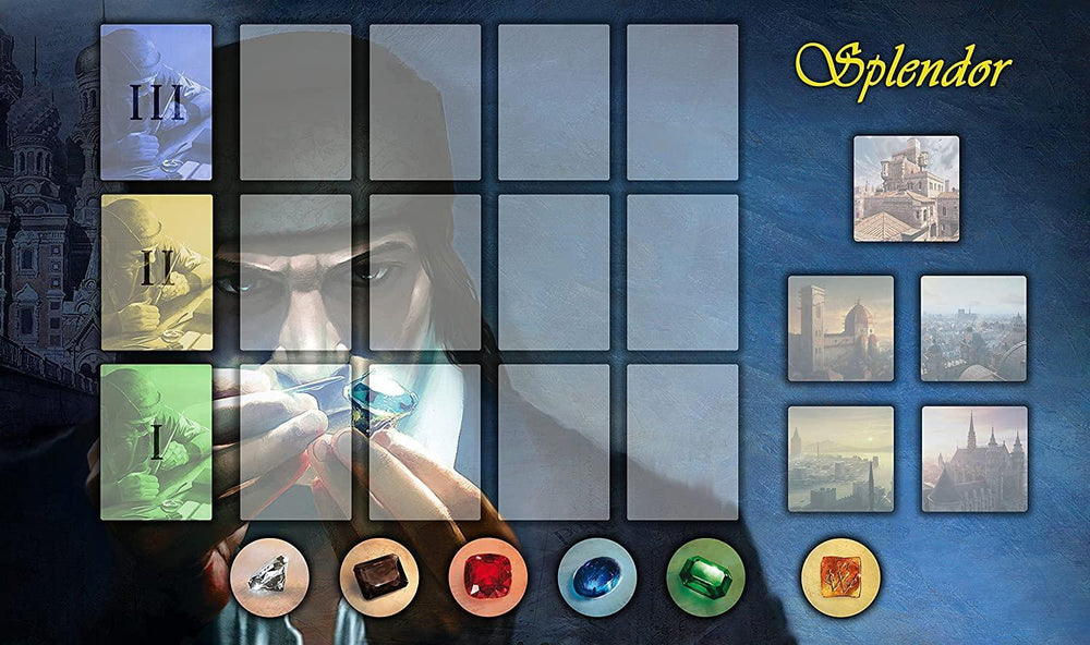 Splendor Board Game Play Mat
