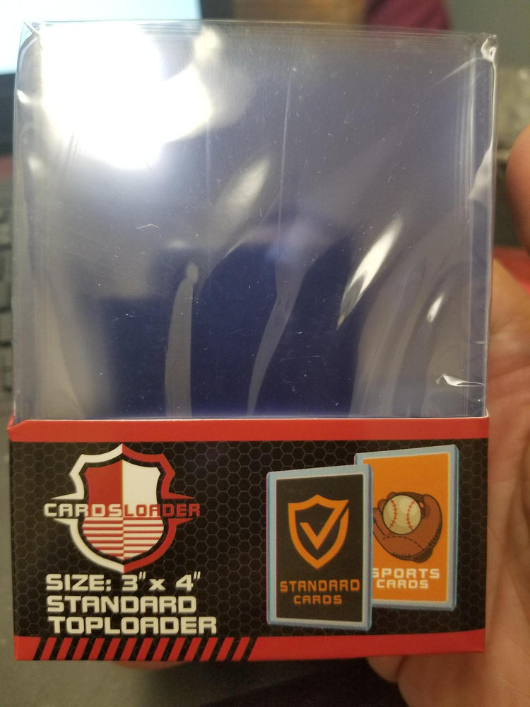 Cards Loader 3 x 4 Toploader plastic sleeves