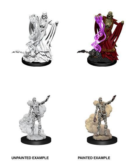 D&D Nolzur's Marvelous Miniatures Wave 11 Lich & Mummy Lord