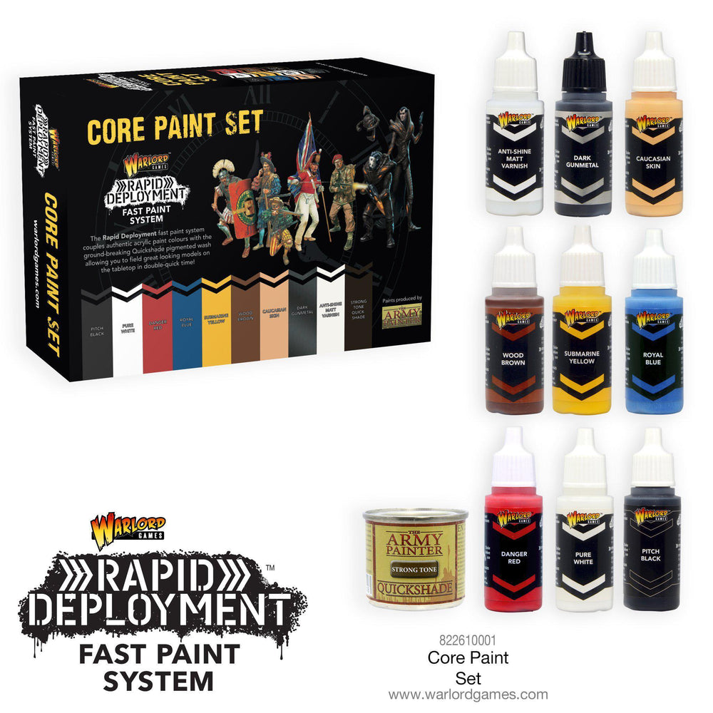 Warlord Games Core Paint Set