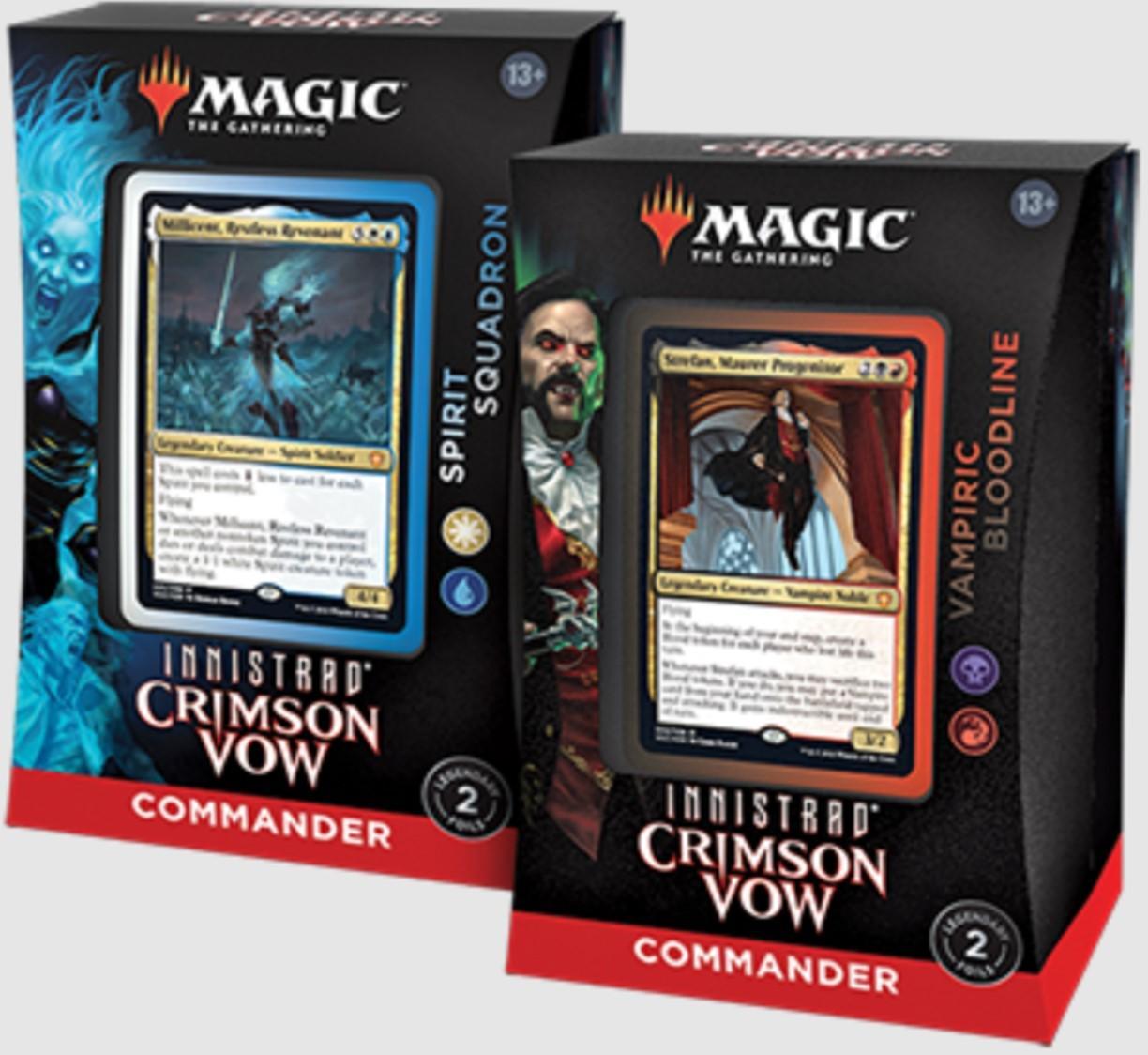 Mtg Crimson Vow Commander Deck