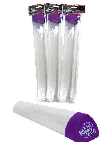 Monster Protectors Playmat Tube Clear Purple Top