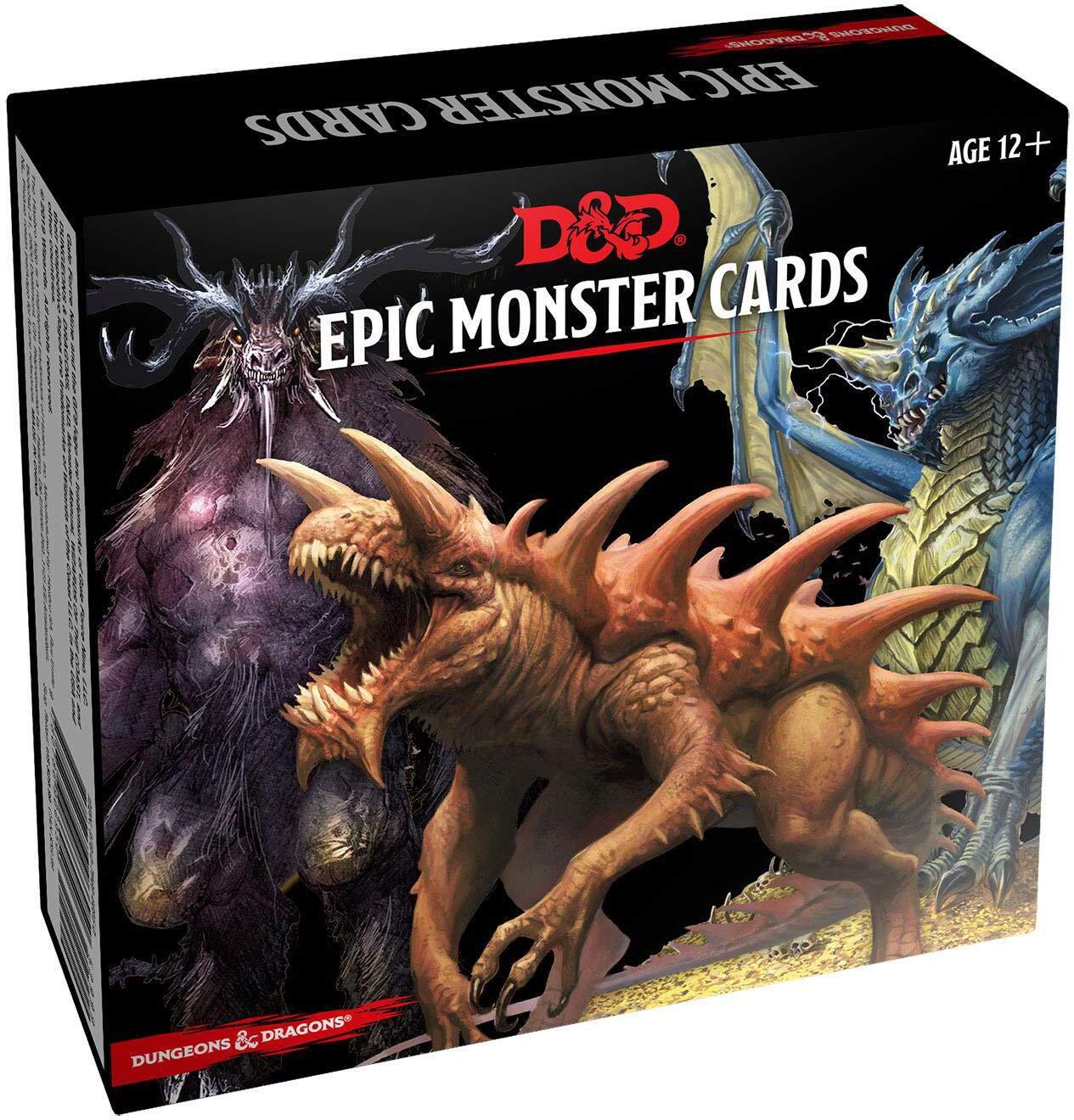D&D Spellbook Cards: Epic Monsters