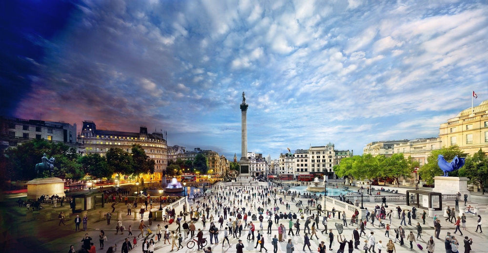 London Day to Night Puzzle by Stephen Wilkes