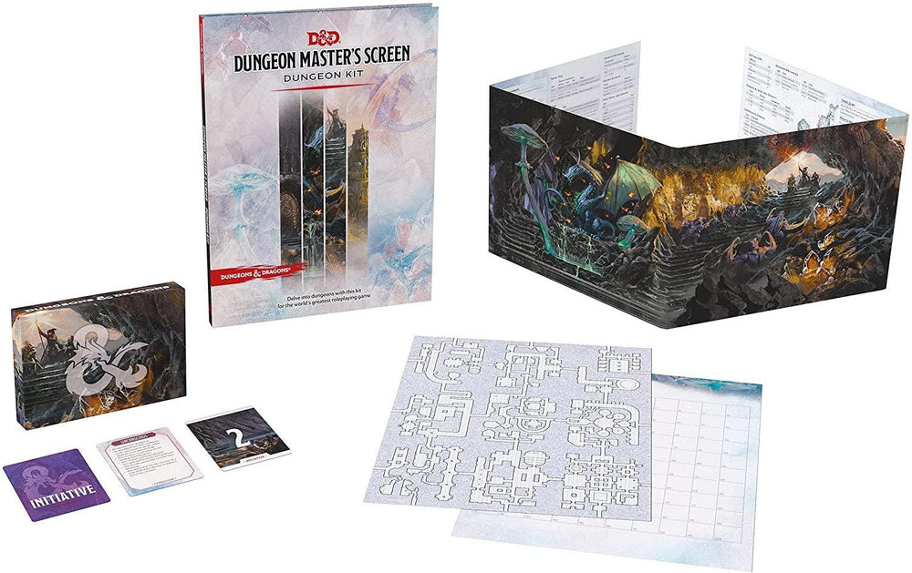 D&D Dungeon Master's Screen Dungeon Kit