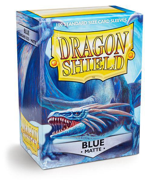 Dragon Shield Standard Size 100 Ct - Matte Blue