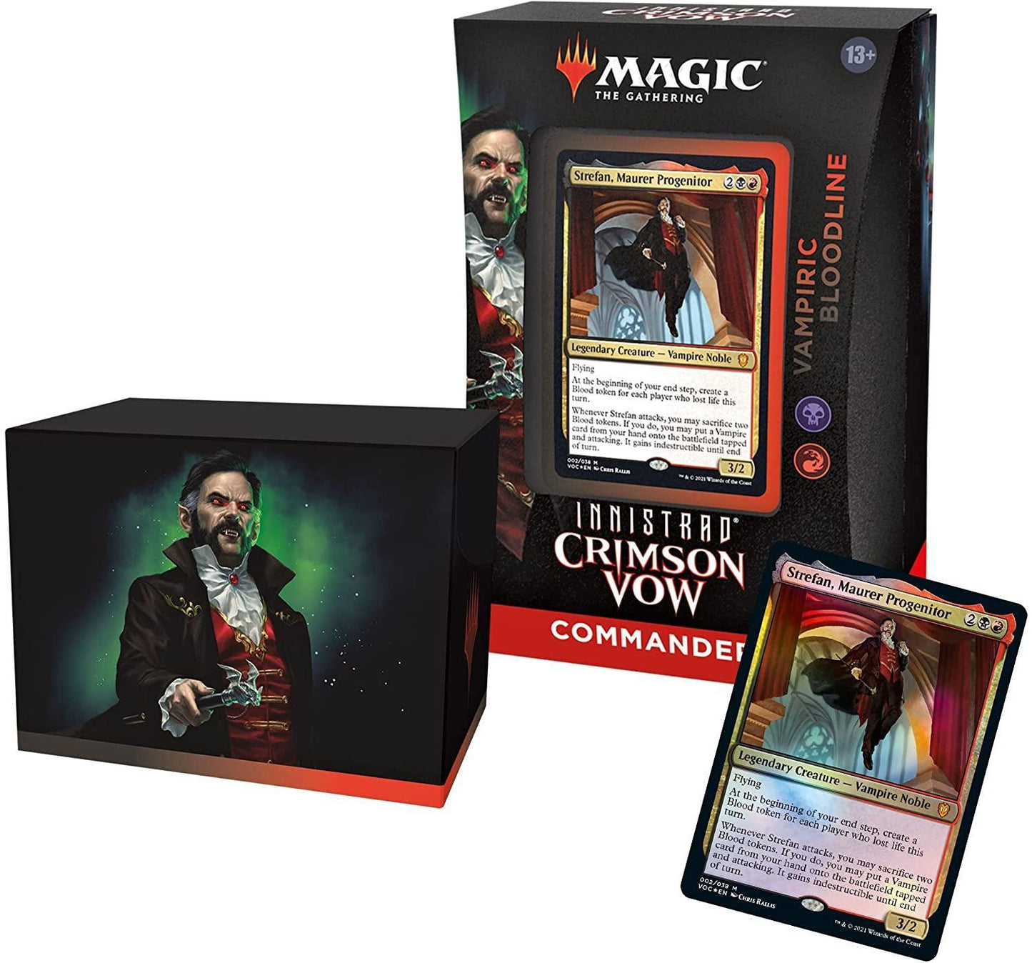 Mtg Crimson Vow Commander Deck