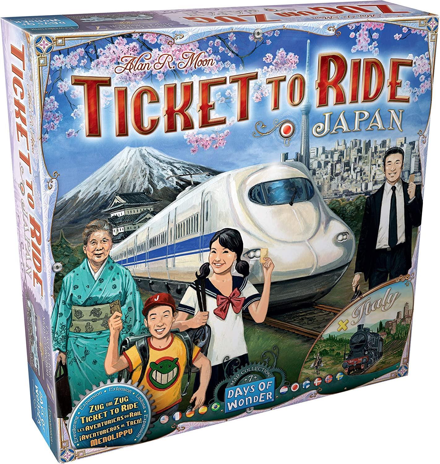 Ticket to Ride Japan and Italy
