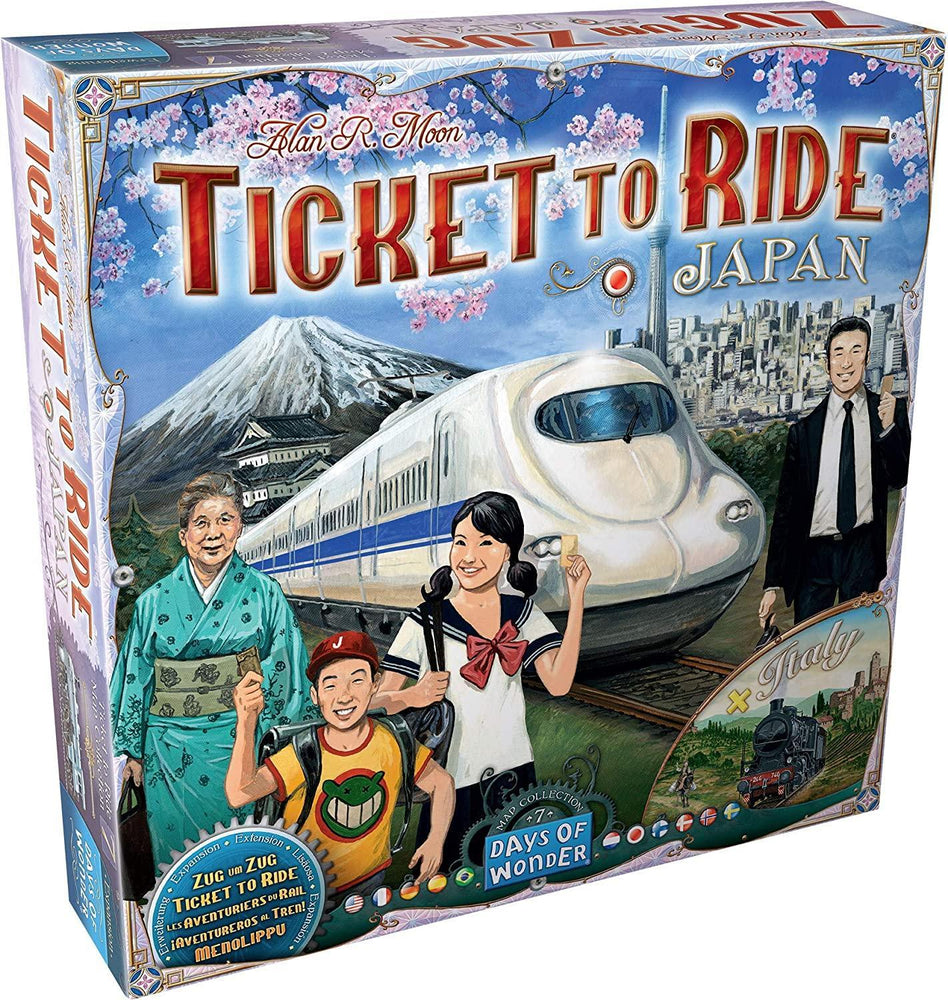 Ticket to Ride Japan and Italy