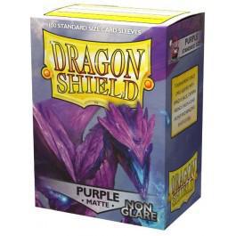 Dragon Shield 100ct Box Non Glare Matte Purple