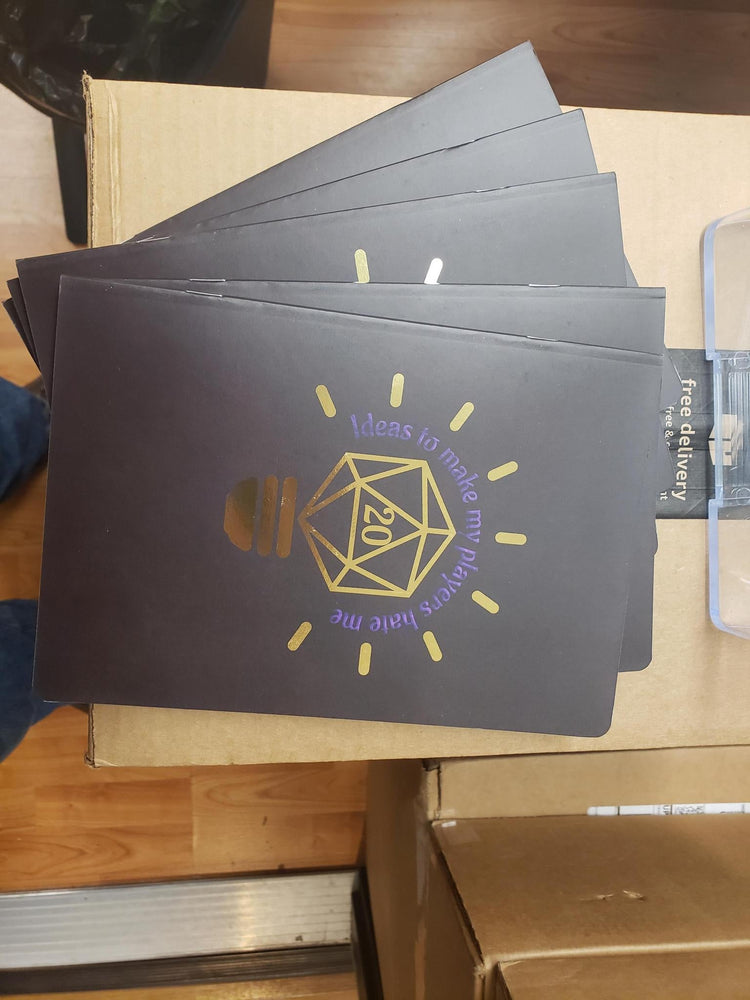 Ideas to Make My Players Hate Me DM Notebook