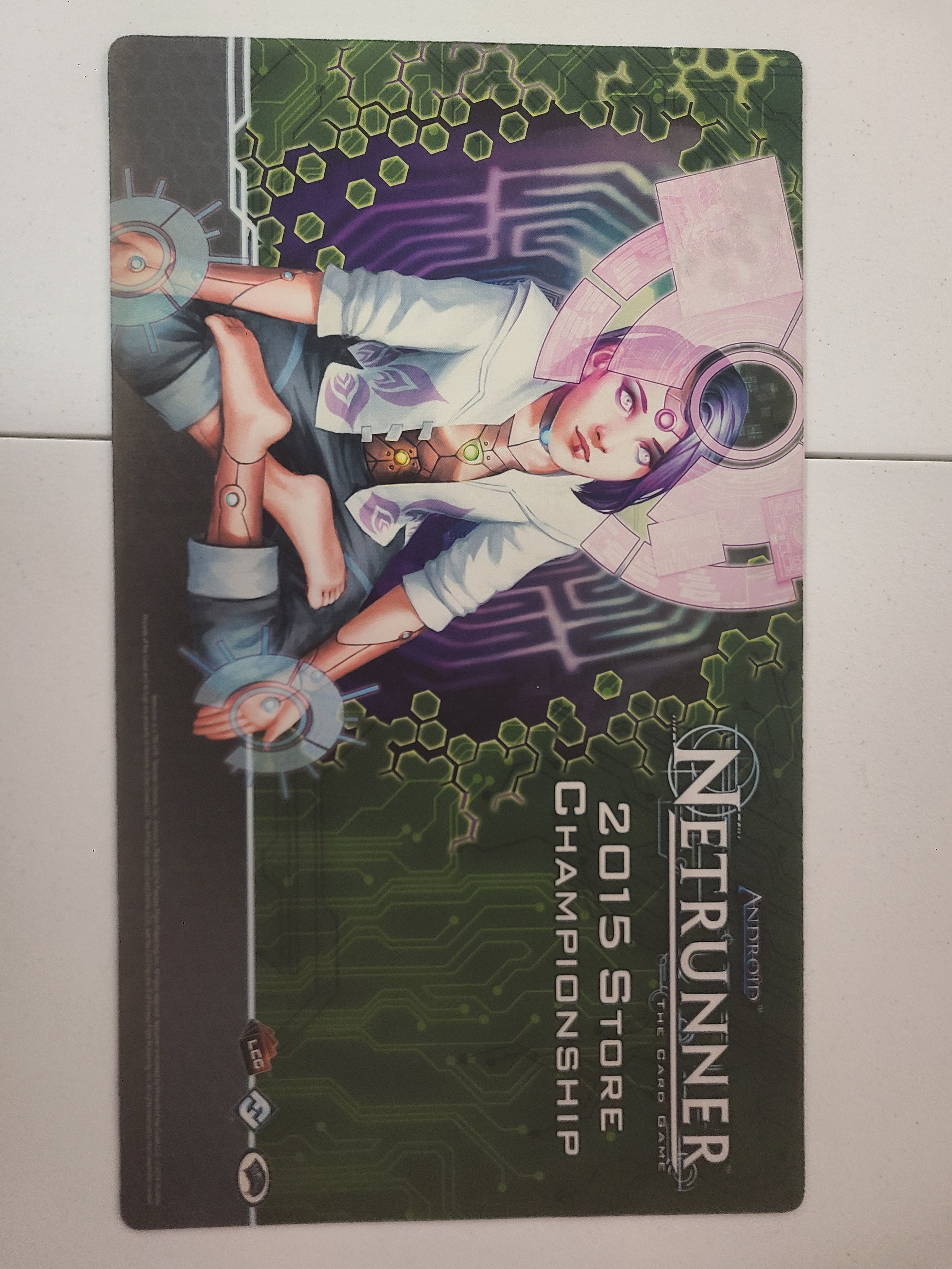 (Used) FFG Playmat - ANR 2015 Store Championship Rielle 
