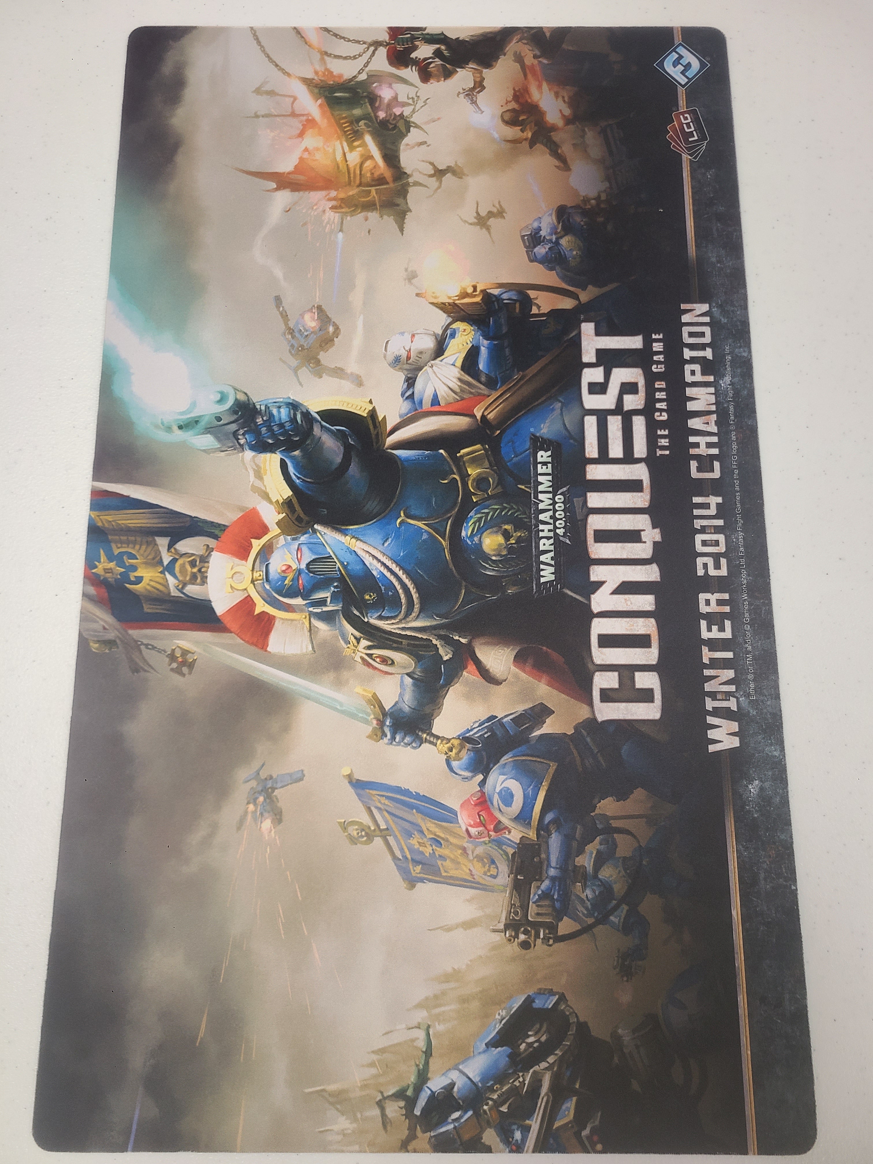 (Used) FFG Playmat - 40k Conquest Winter 2014