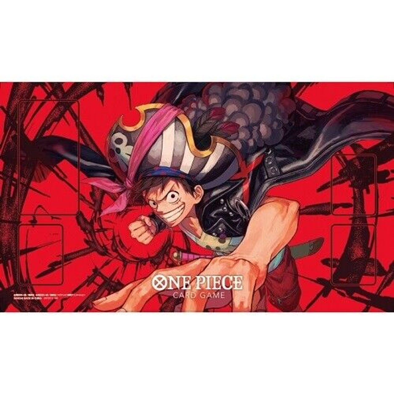 One Piece TCG: Official Luffy Playmat (Film Red)