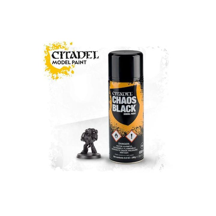 Citadel Spray Primer - Chaos Black
