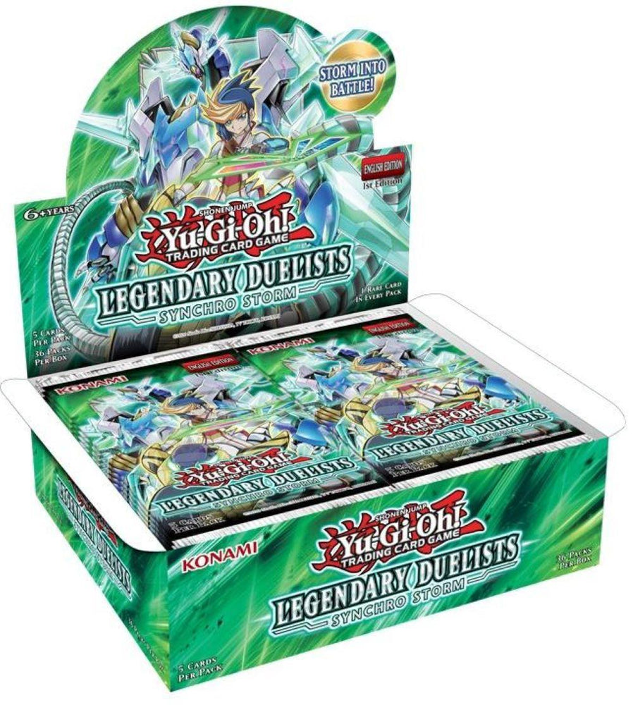 Yugioh Legendary Duelist Syncro Storm Booster Box