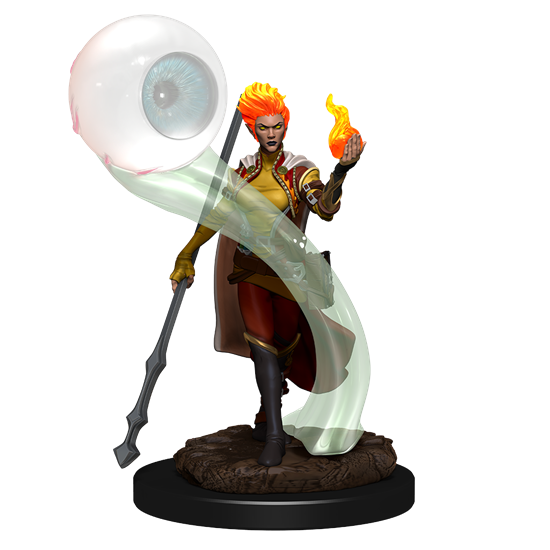 D&D Icons of the Realms Premium Figure Fire Genasi Wizard