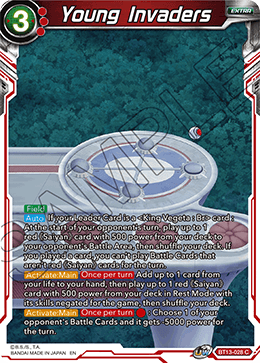 Young Invaders (Common) (BT13-028) [Supreme Rivalry]