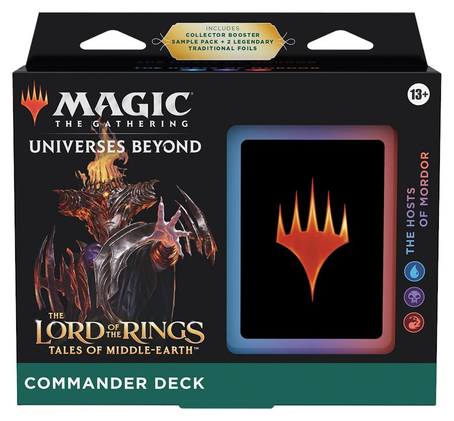 The Lord of the Rings: Tales of Middle-earth - Commander Deck (The Hosts of Mordor) (Pre-Order)
