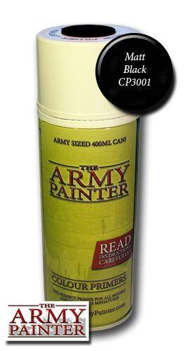 The Army Painter Black Primer Spray Paint