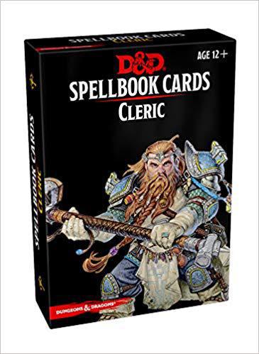 D&D Spellbook Cards Cleric
