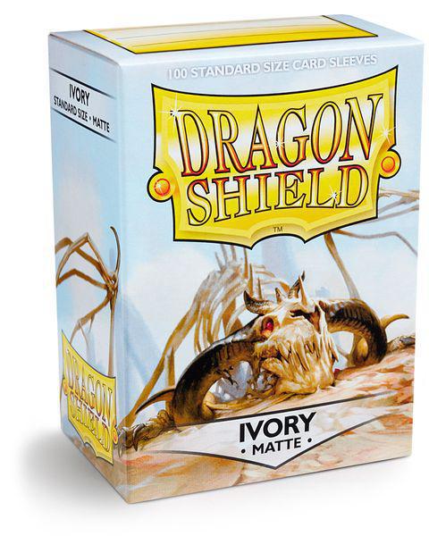 Dragon Shield Matte Ivory 100ct Box Sleeve