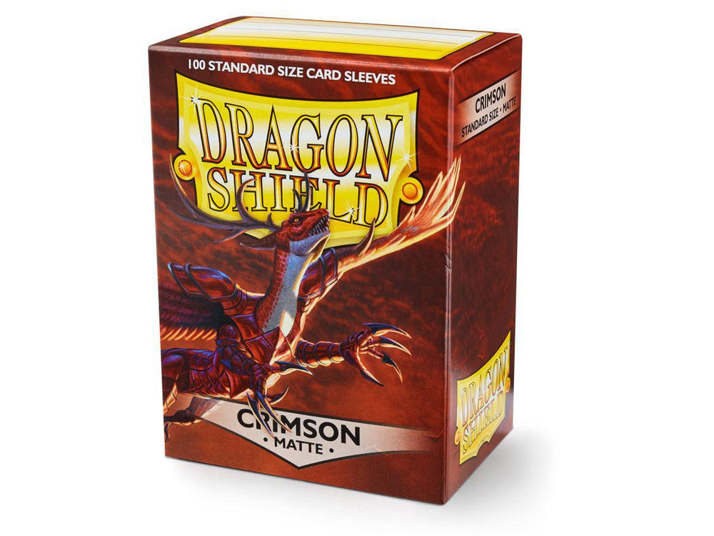 Dragon Shield Crimson 100ct Matte Box