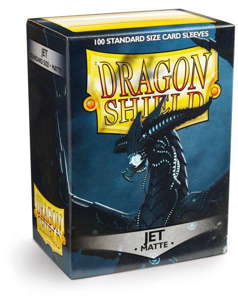 Dragon Shield Standard Size 100 ct - Jet Matte