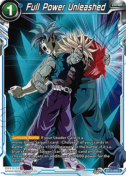 Full Power Unleashed (Common) (BT13-058) [Supreme Rivalry]
