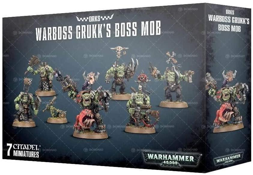 Orks - Warboss Grunkk's Boss Mob