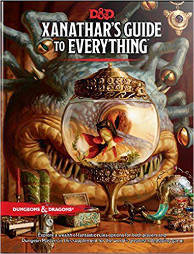 D&D Xanathar's Guide to Everything Book