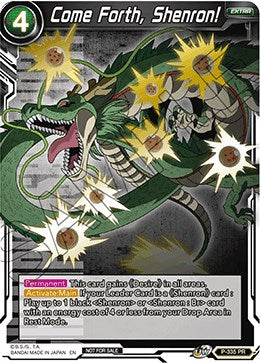 Come Forth, Shenron! (Gold Stamped) (P-335) [Tournament Promotion Cards]