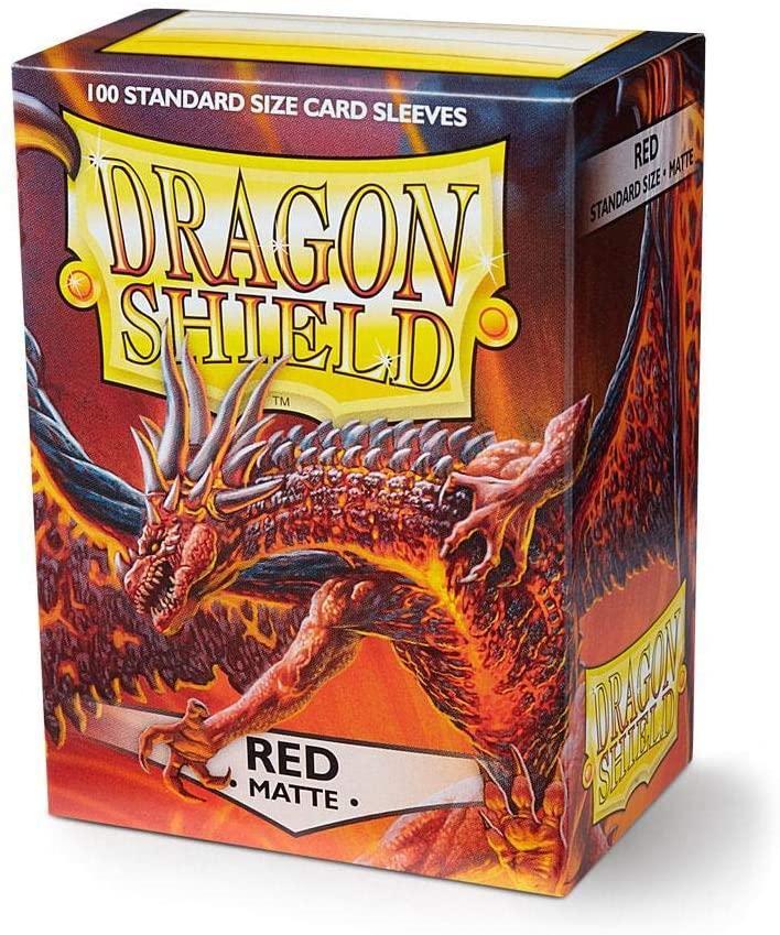 Dragon Shield 100Ct Box Matte Red