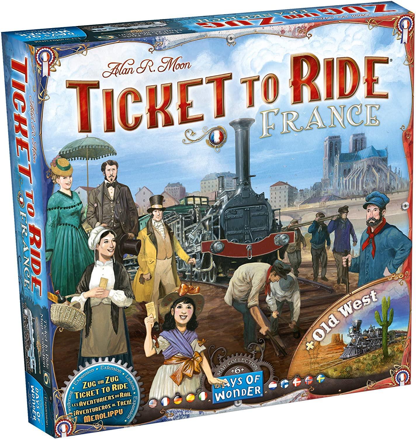 Ticket to Ride France and Old West
