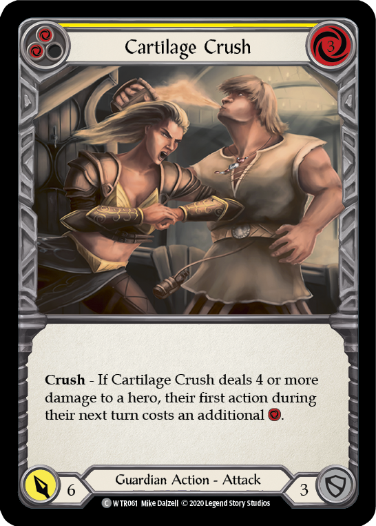 Cartilage Crush (Yellow) [U-WTR061] Unlimited Rainbow Foil