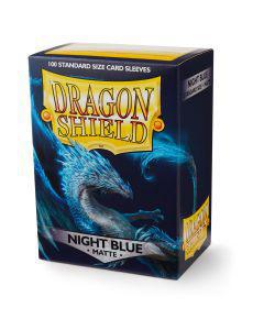Dragon Shield Matte Night Blue 100ct Sleeves