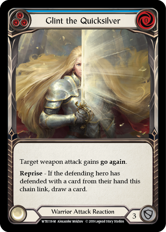 Glint the Quicksilver [WTR118-M] Alpha Print Rainbow Foil