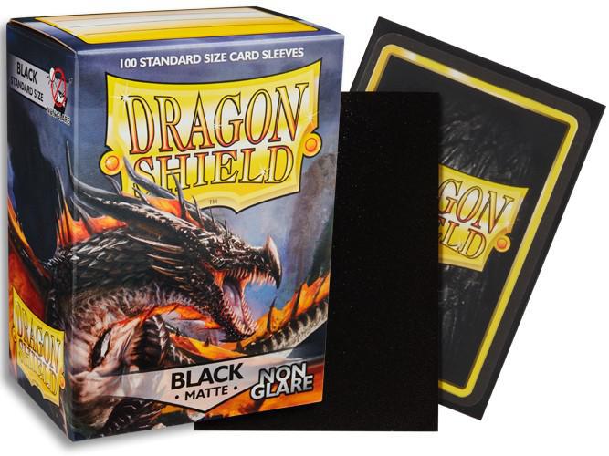 Dragon Shield 100ct box Non Glare Matte Black